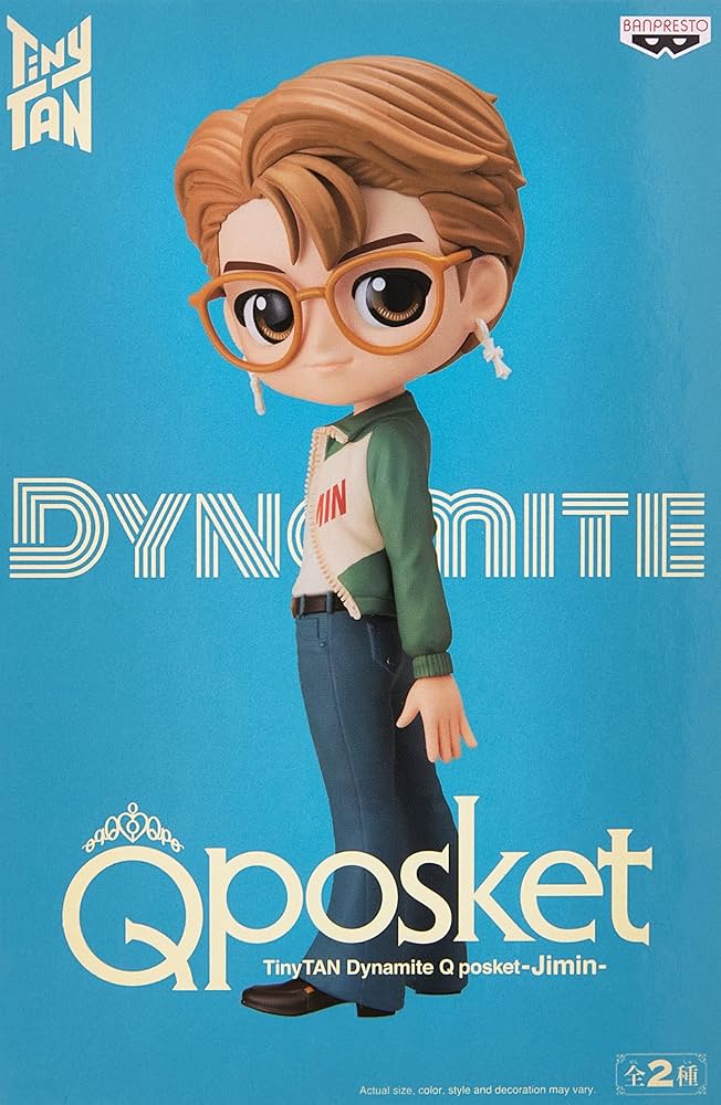 アイドル TinyTAN Qposket-Jimin Dynamite Amazon.com: Banpresto - TinyTAN Dynamite - Jimin (Ver. B