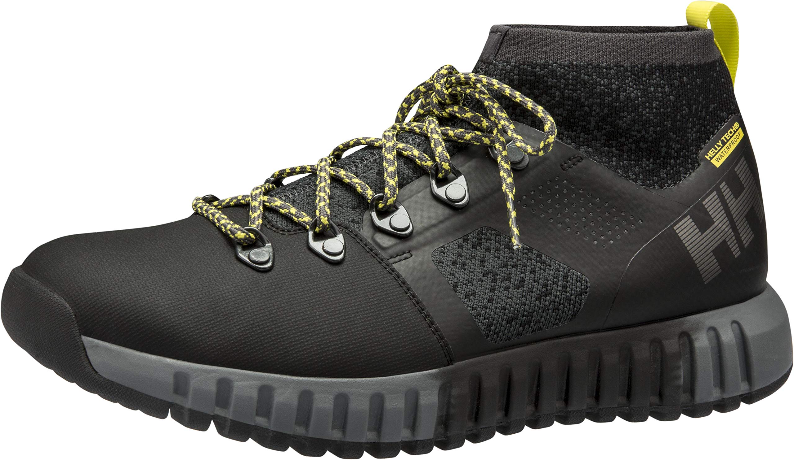 Helly Hansen Men's Vanir Canter Ht High Rise Hiking Boots, Black  (Black/Charcoal/Sulphur 990), UK