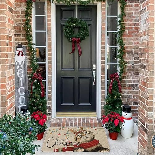 Miniatura 9 de Roszwtit Tapete de puerta de primavera y verano, 30 x 17 pulgadas, no se permiten recolecciones, gnomo, cactus y gnomo, tapete divertido para