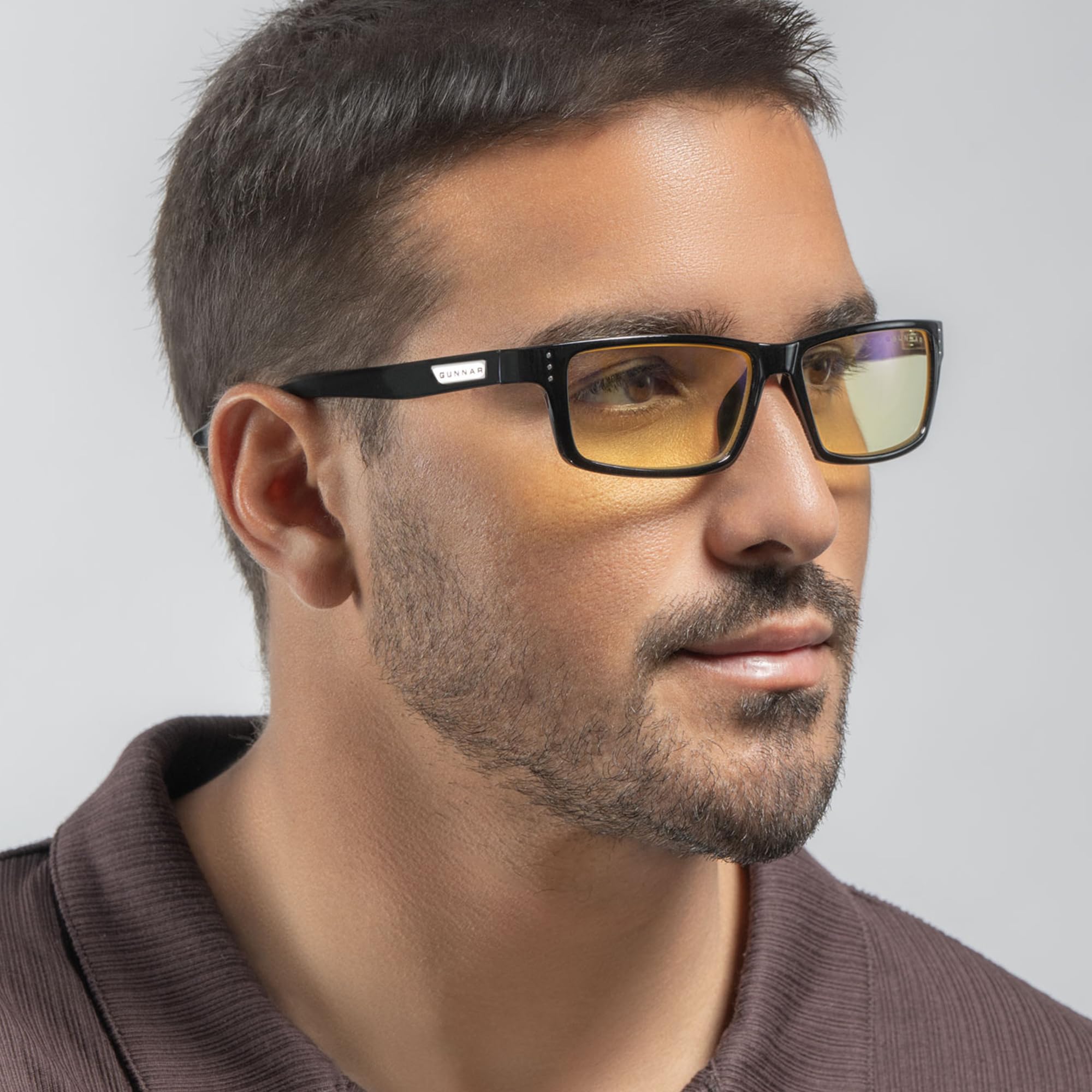Gunnar Gafas para Videojuegos y Ordenador | Modelo: Vertex | con filtro de Luz Azul | Lente Patentada