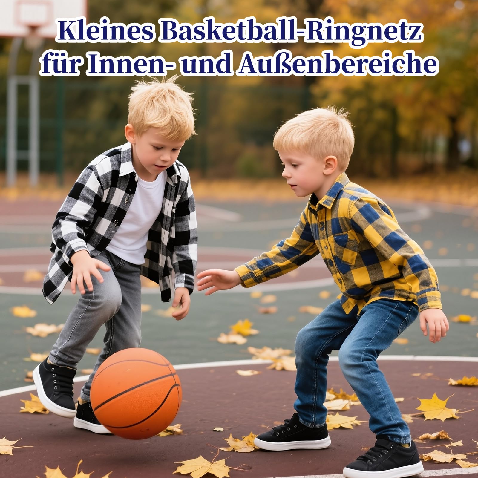 3 Pezzi di Piccola Rete da Basket, Rete di Ricambio per Pallacanestro, Rete di Ricambio per Mini Cerchio da Basket, per Cestini da 20-26 cm, Rete da Basket Tricolore per Sport Esterni e Interni