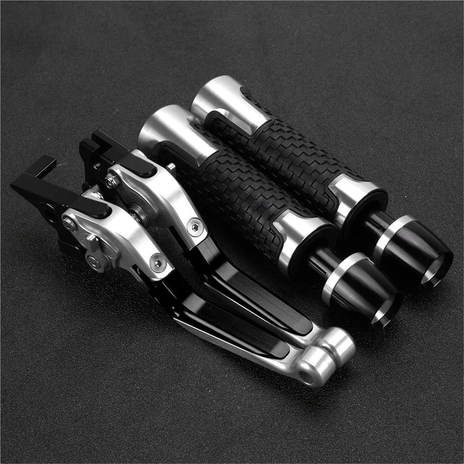 Gquikgw Black3 Replace Motorcycle Handle Bar Extendable Folding Brake Clutch Lever Handlebar For Suzuki Gsxr750 Gsx-R750 2006-2010(Black3)