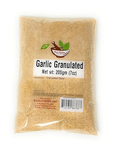 Vista 4 de Desi Kitchen - Ajo granulado por Rani Foods Inc 100gm (3.5oz)