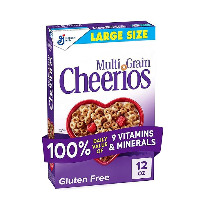 Buy Multi Grain Cheerios Heart Healthy Cereal, Gluten Free Multigrain