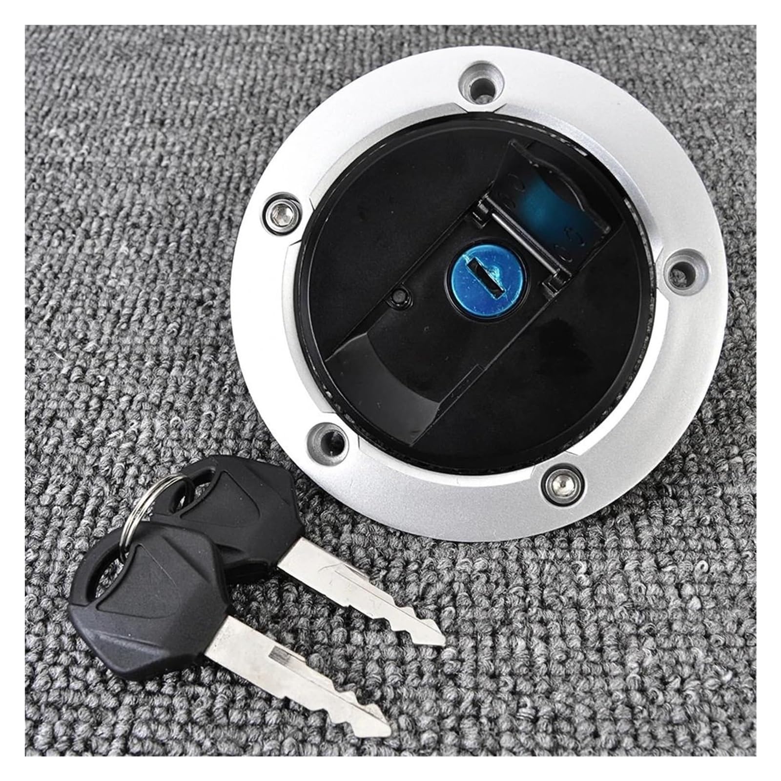 Cerradura De Encendido para Suzuki para SV1000 2003-2005 para SV1000S 2003-2007 Interruptor Arranque Llave Encendido Motocicleta Juego Tapa Tanque Combustible