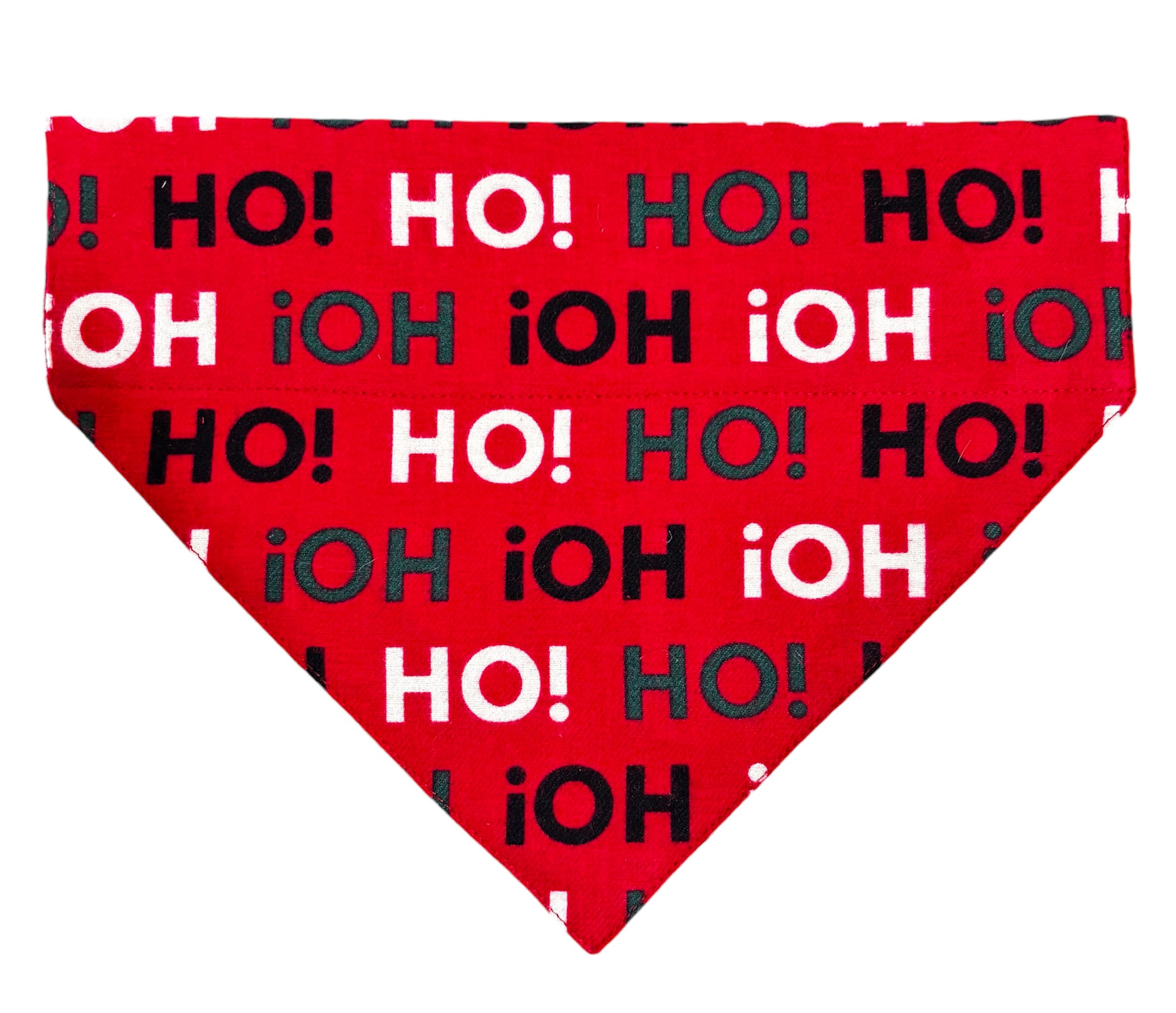 For The Fur Kids Winter Dog Bandana: Ho Ho Ho Bandana for Dogs and Cats (Red) (B08NCX7LS2) Amazon Price History, Amazon Price Tracker