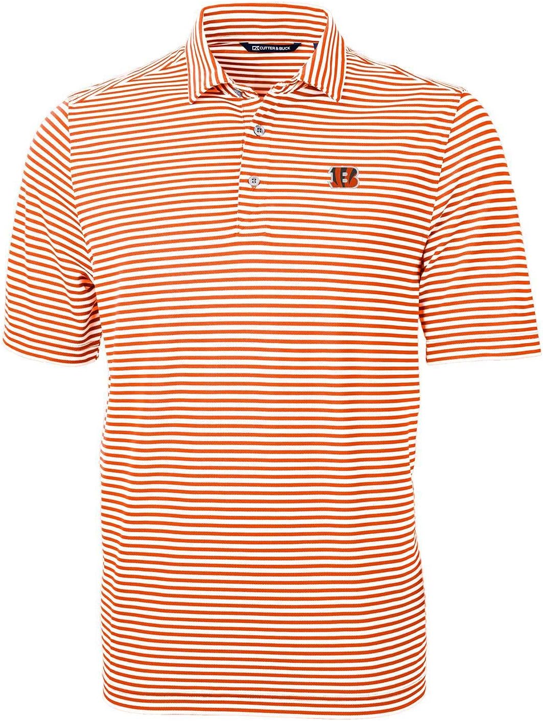 Cutter & Buck Men's NFL Virtue Eco Pique Stripe Recycled Polo