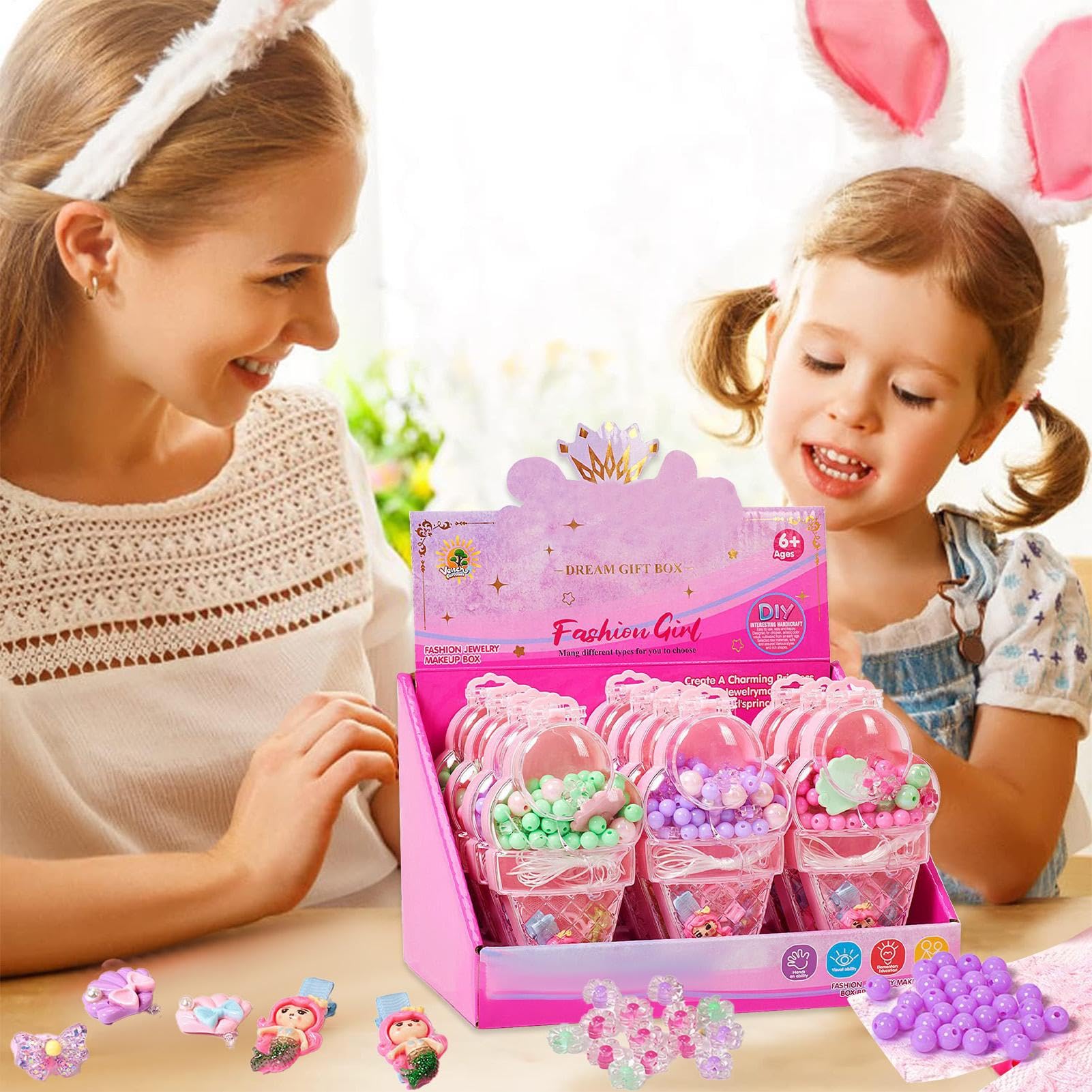 Kit de fabrication de bracelet pour filles, ensemble de fabrication de