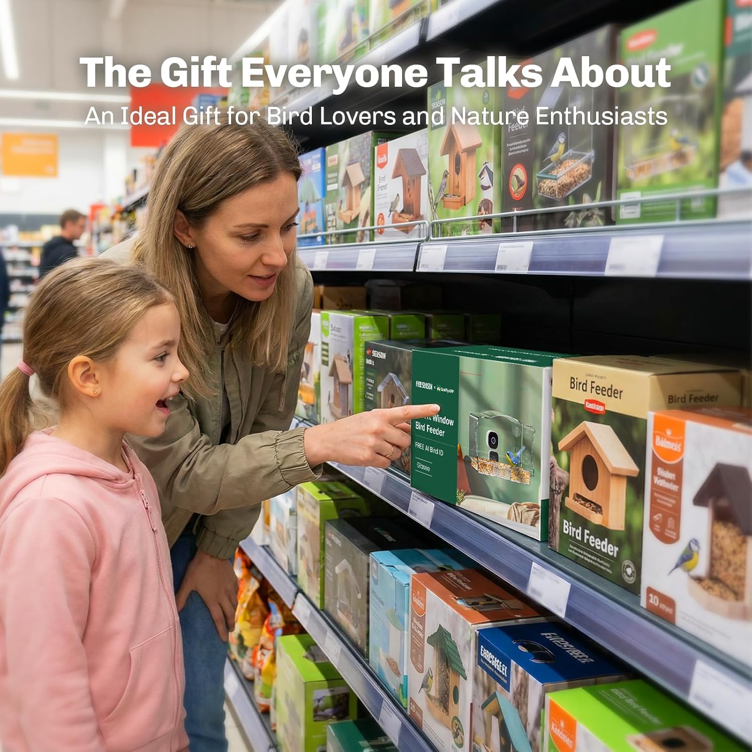 Smart Bird Feeder with Camera & AI Bird Identifier, 2K HD Auto-Capture Video, Window Mounted with Strong Suction Cups, Unique Christmas Gift for Elderly Parents, Birding Lovers - Image 9