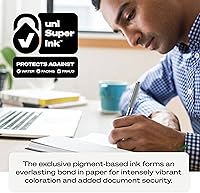 Vista 6 de uni-ball Vision Needle bolígrafos, Colores Variados