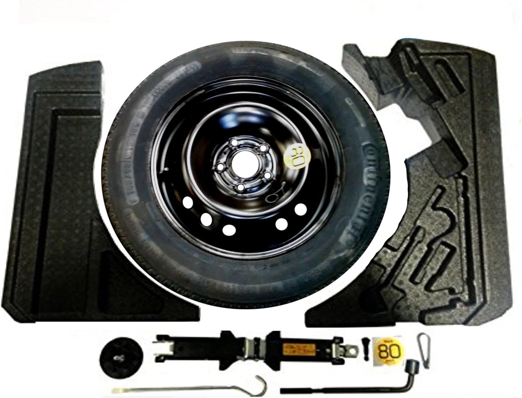 Genuine Nissan Qashqai J11 Space Saver Spare Wheel Kit Inc Tyre. New ...