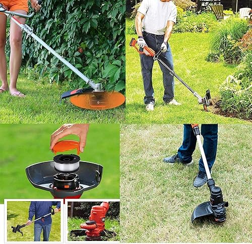 Miniatura 1 de Carrete de repuesto para recortadora de hilo de 0.065 pulgadas, recortadora de cuerda de línea AF-100, carrete de repuesto de carrete de 30 pies