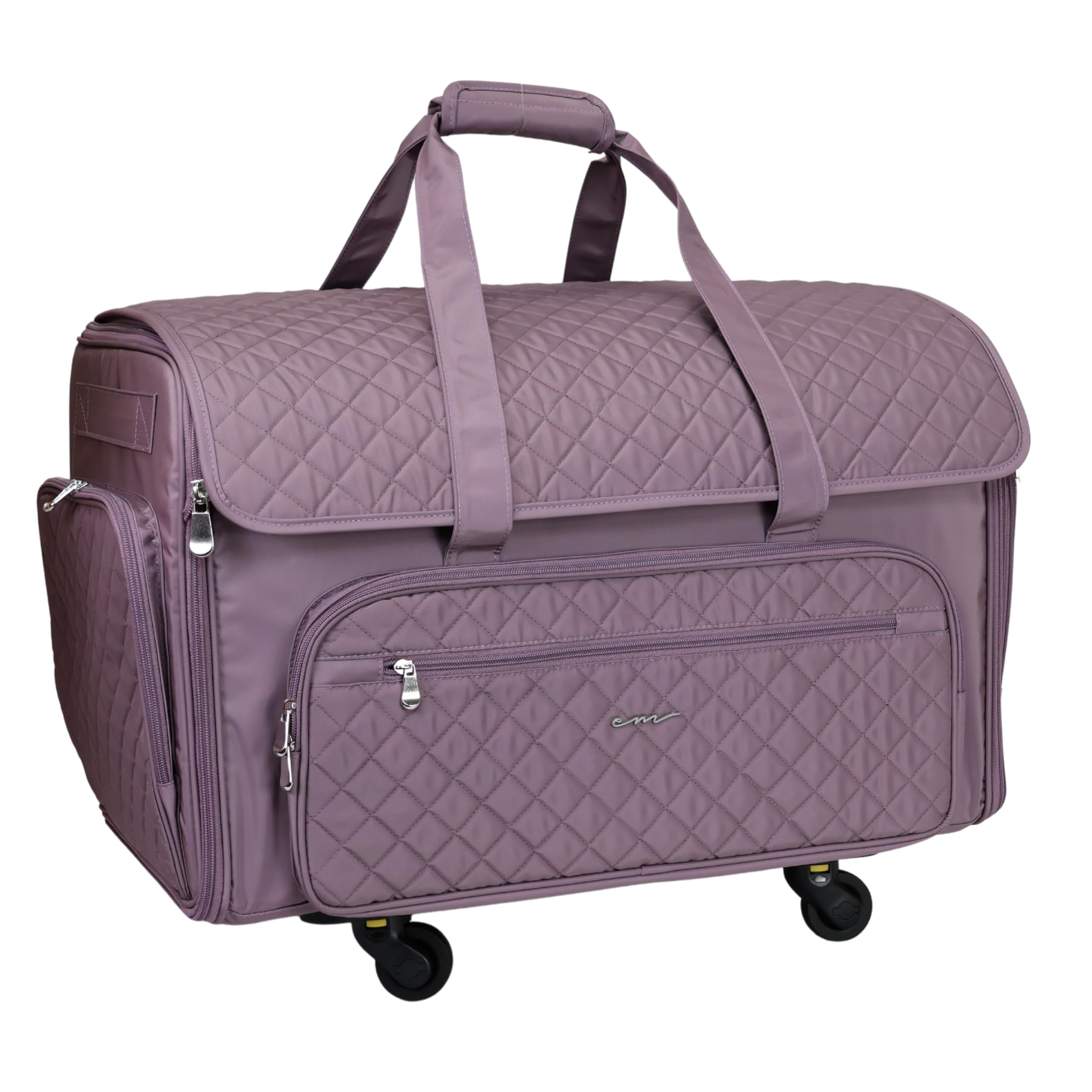 Seeing Machine Everything Mary Black Floral XXL Rolling Sewing