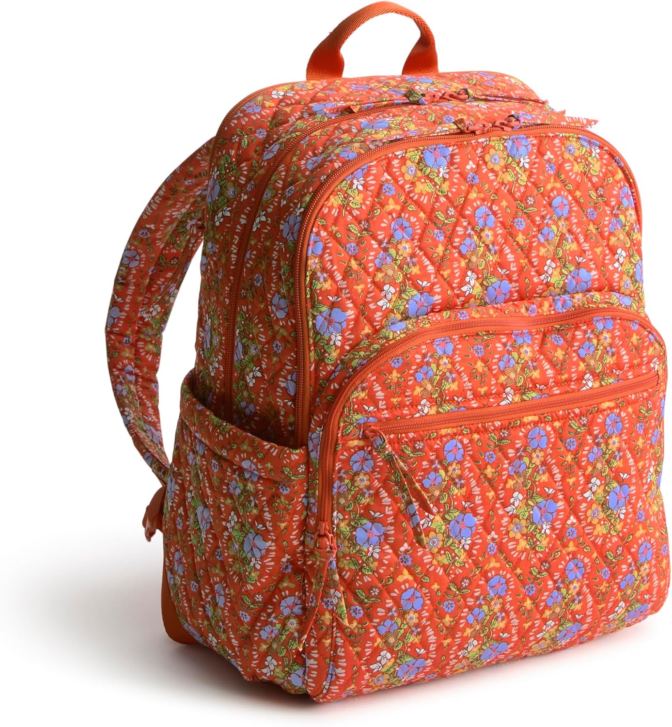 Vera Bradley Women's Large Bancroft Backpack - Premium Cotton, Garden Paisley, One Size - Image 2