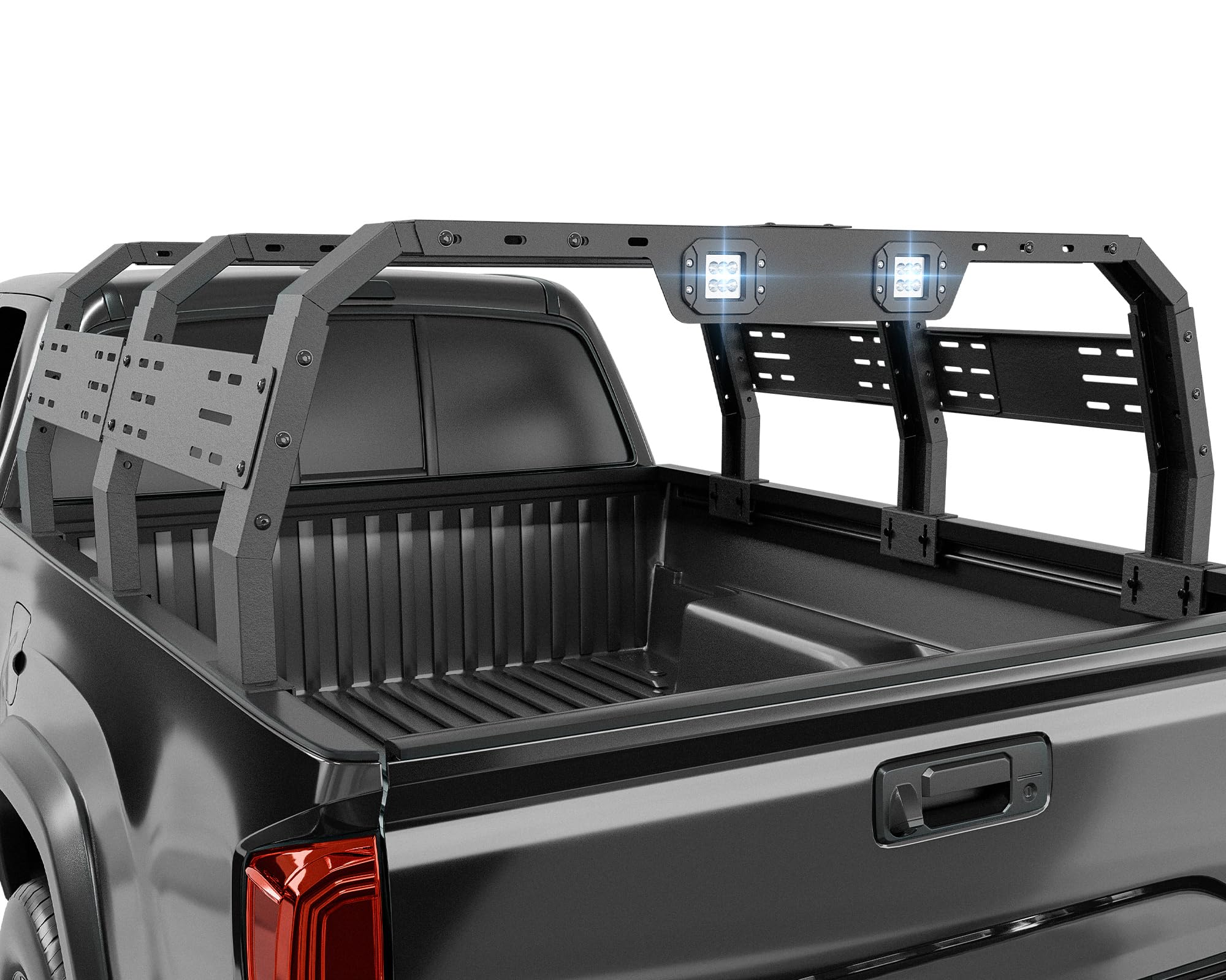 YZONA Bed Rack with LED Lights