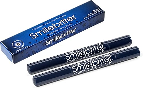 Smilebriter Teeth Pluma de gel, suministro para 60 días.