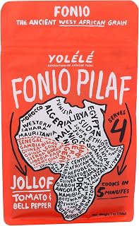 YOLELE Fonio Pilaf Jollof, 7 OZ