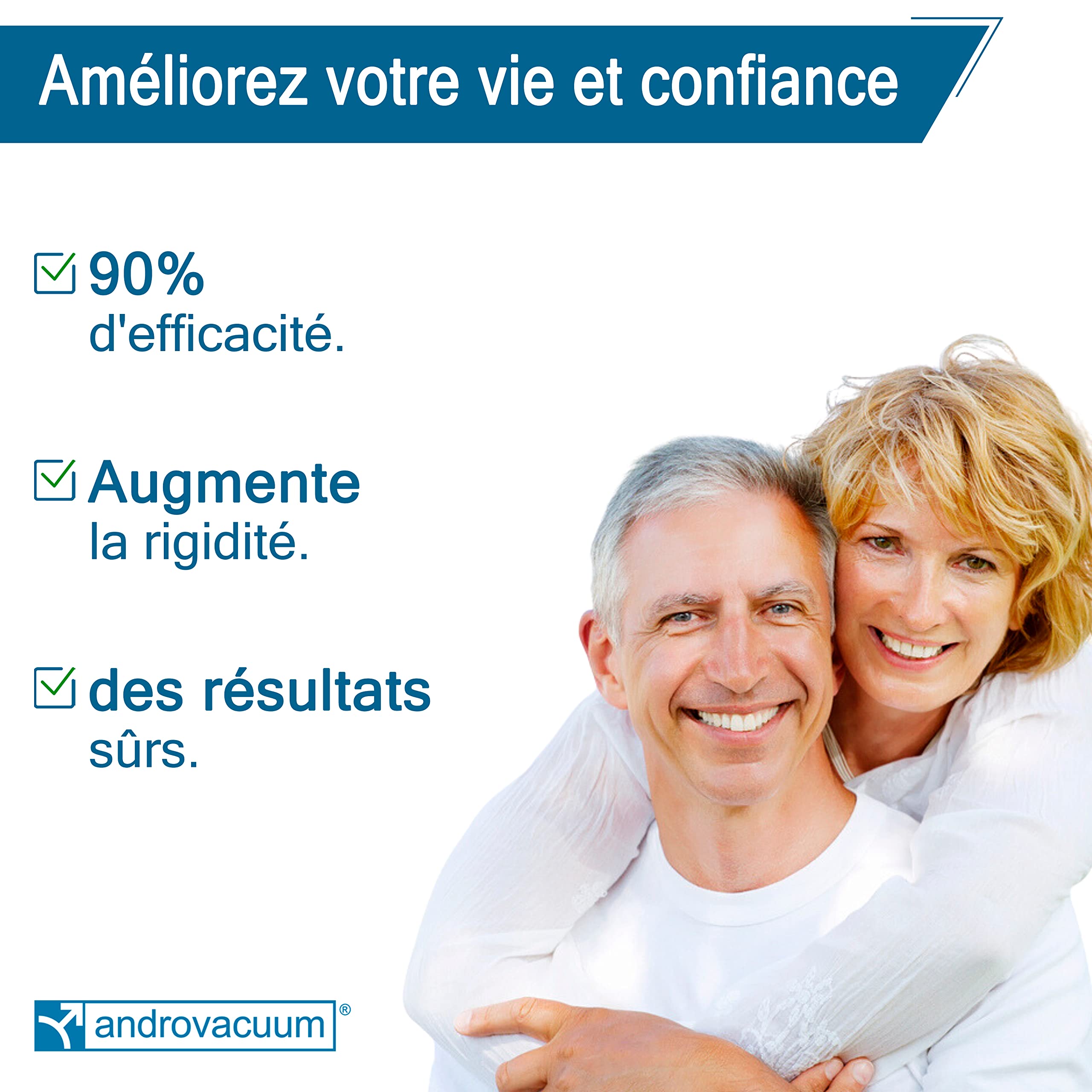 Premium. Pompe électrique Andro-Vacuum pour problèmes d'érection. Aide au Recouvrement d'une rigidité adéquate en cas de dysfonctionnements ou d'impuissance