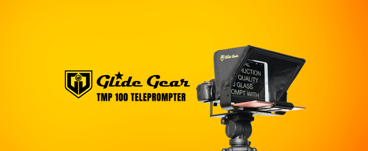 Amazon.com: Glide Gear TMP 100 Teleprompter – DSLR, Tablet