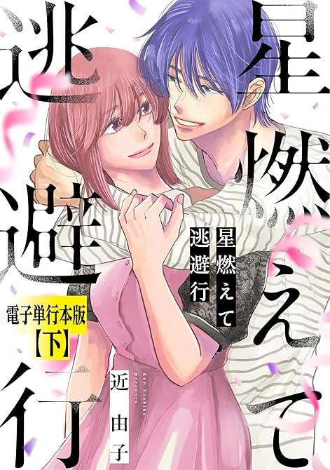 『星燃えて逃避行【電子単行本版】（下）』の表紙イラスト 電子書籍 漫画