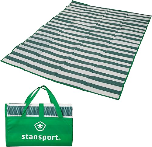 Miniatura 23 de Stansport Alfombra de paja Tatami 60 pulgadas de largo x 78 pulgadas de ancho Azul,Verde,Rojo
