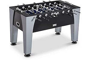 Barrington 54 Inch Foosball Table and Balls Set | Arcade Football Game Room Furniture