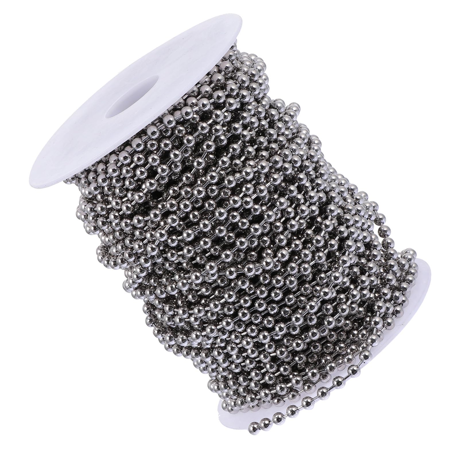 Stal Nierdzewna Beaded Chain Do Biżuterii Rękodzieło Rozszerzenie Łańcucha Komfortowe Gładkie Do Naszyjnika i Projektów DIY