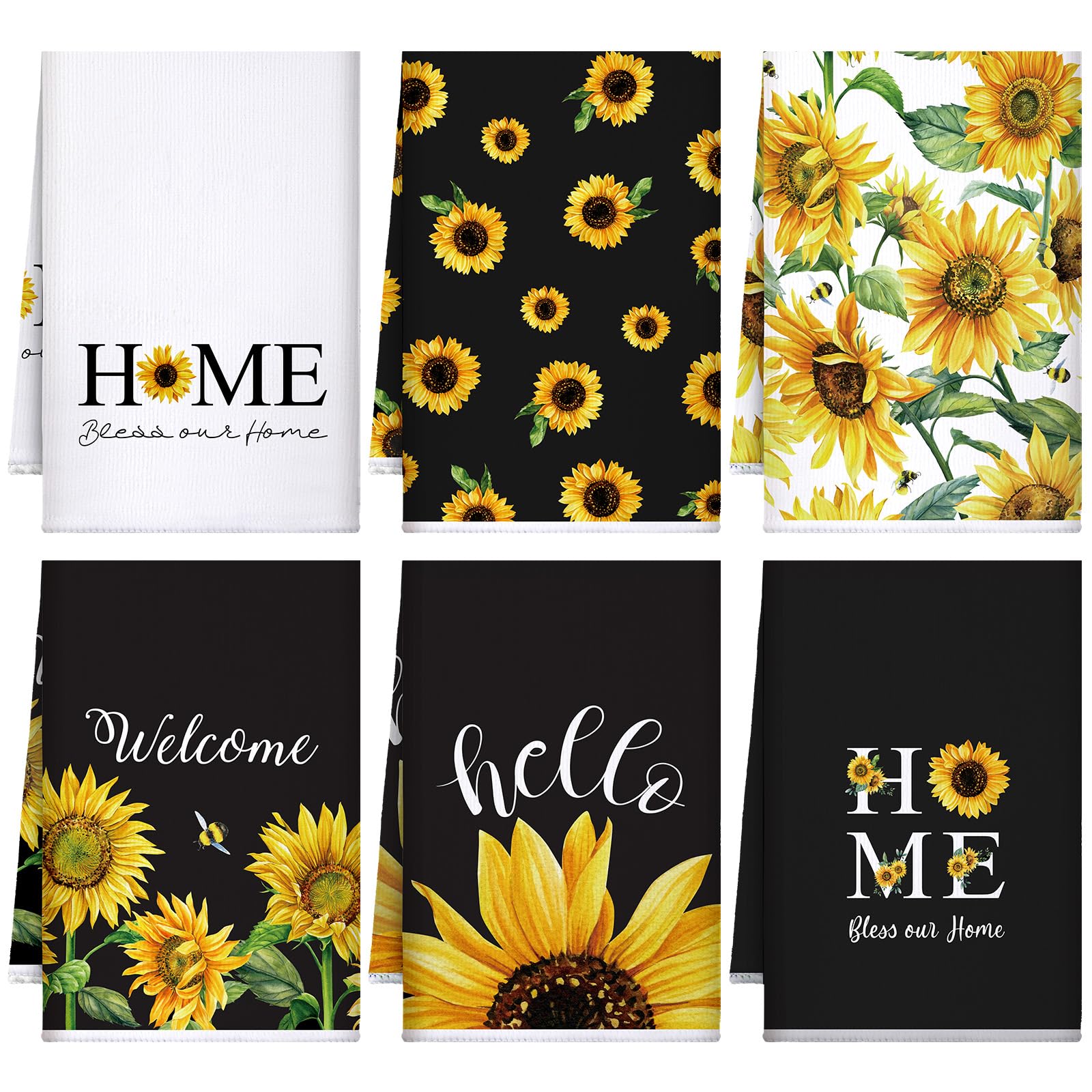 Photo 1 of Geyoga Kitchen Towels Set (6 Pieces)