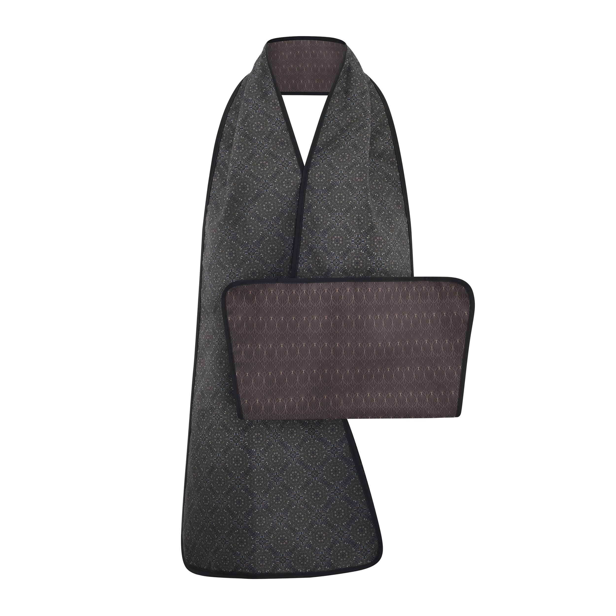 Reversible Adult Bib Scarf - Dignified Alternative to Adult Bibs | Washable and Reusable Clothing Protectors