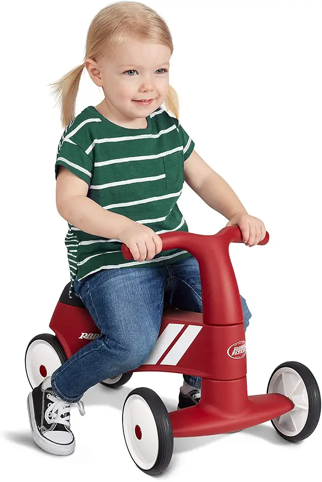 Radio Flyer Scoot About Sport, Toddler Ride On Toy Car, Stable Trike for Ages 1-3