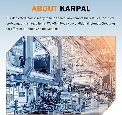 Miniatura 9 de KARPAL Almohadillas para parachoques delantero, tapas de extremo + cubierta central inferior para parachoques delantero, compatible con Ford F-150