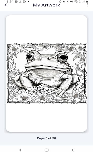 Frogs Coloring Book - 1