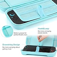 Vista 4 de Younik Switch 2 Case Compatible with NS Switch 2 (2025), Carrying Case with 19 Game Card Slots, 4 in 1 Switch 2 Accessories Includes Shoulder Strap