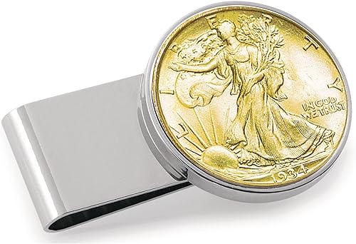 Miniatura 8 de Walking Liberty - Clip de dinero para monedas de medio dólar