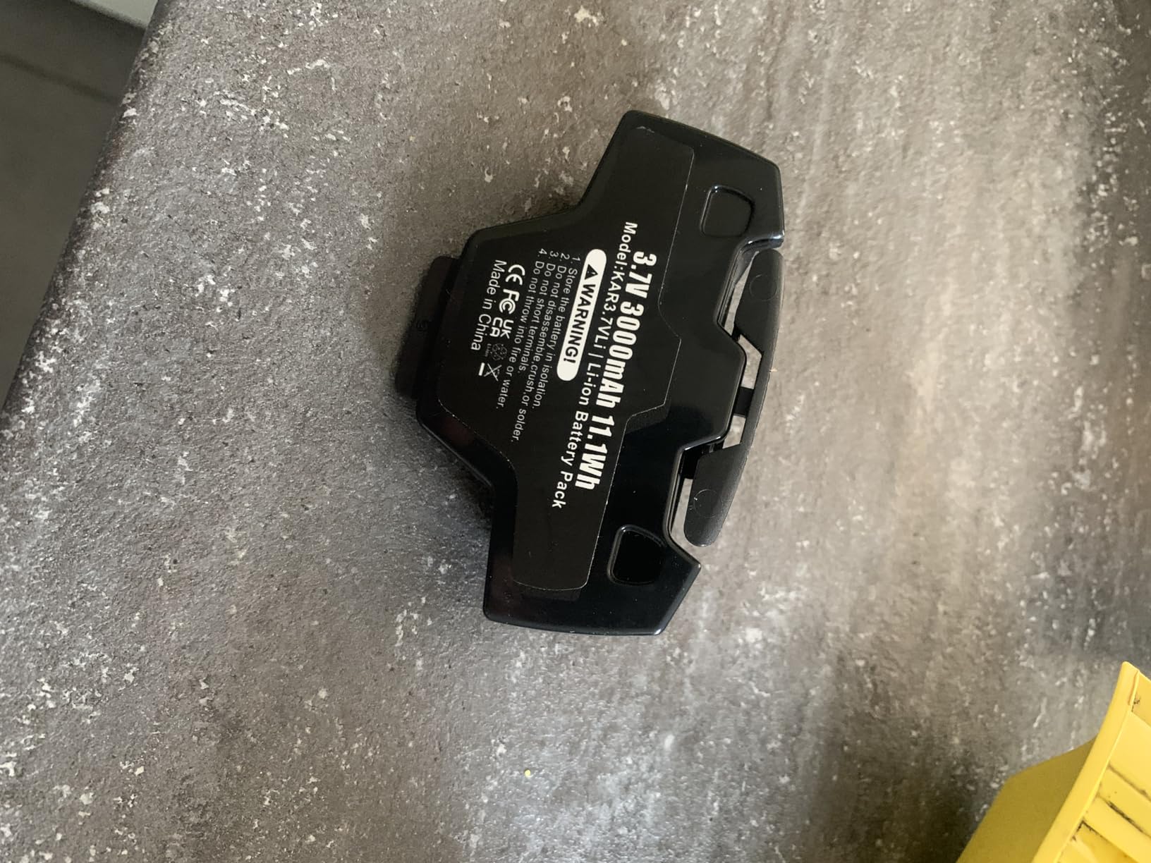 Vacuum Battery for KARCHER WV5 3.7V 3000mAh Li-ion for KARCHER WV5 WV7 ...