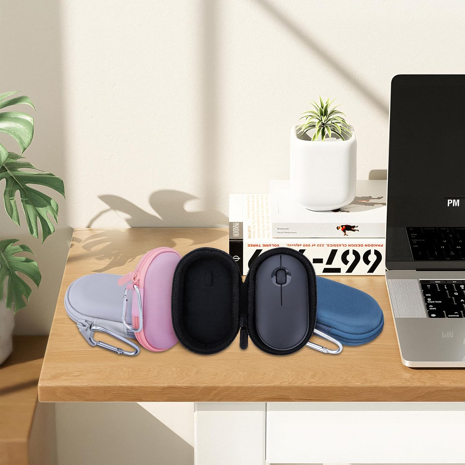 Mouse Case Compatible with Logitech Pebble 2 M350s / M350 / M355 / i345 Slim Mouse (Graphite Case) - Image 9