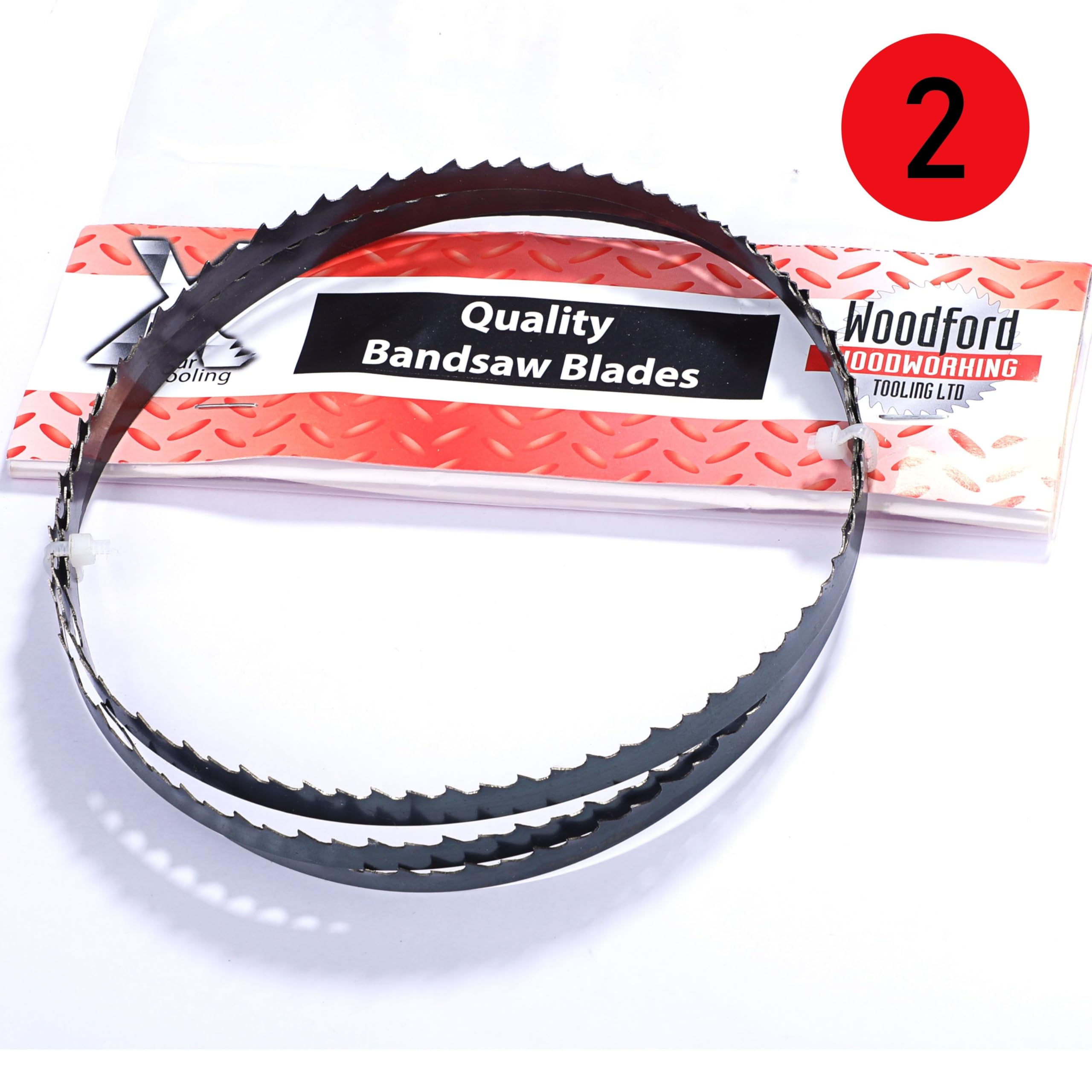 Bandsaw Blades 1575mm X 6.5mm X 14 TPI Pack Of 2 Ground Tooth