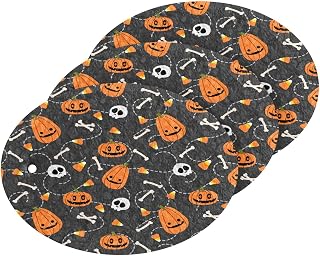Cute Halloween Pumpkin Skull Sponge Dish Sponge 3 Pcs Kitchen Sponge Handy Sponges Cellulose Sponges for Cleaning Kitchen and Household