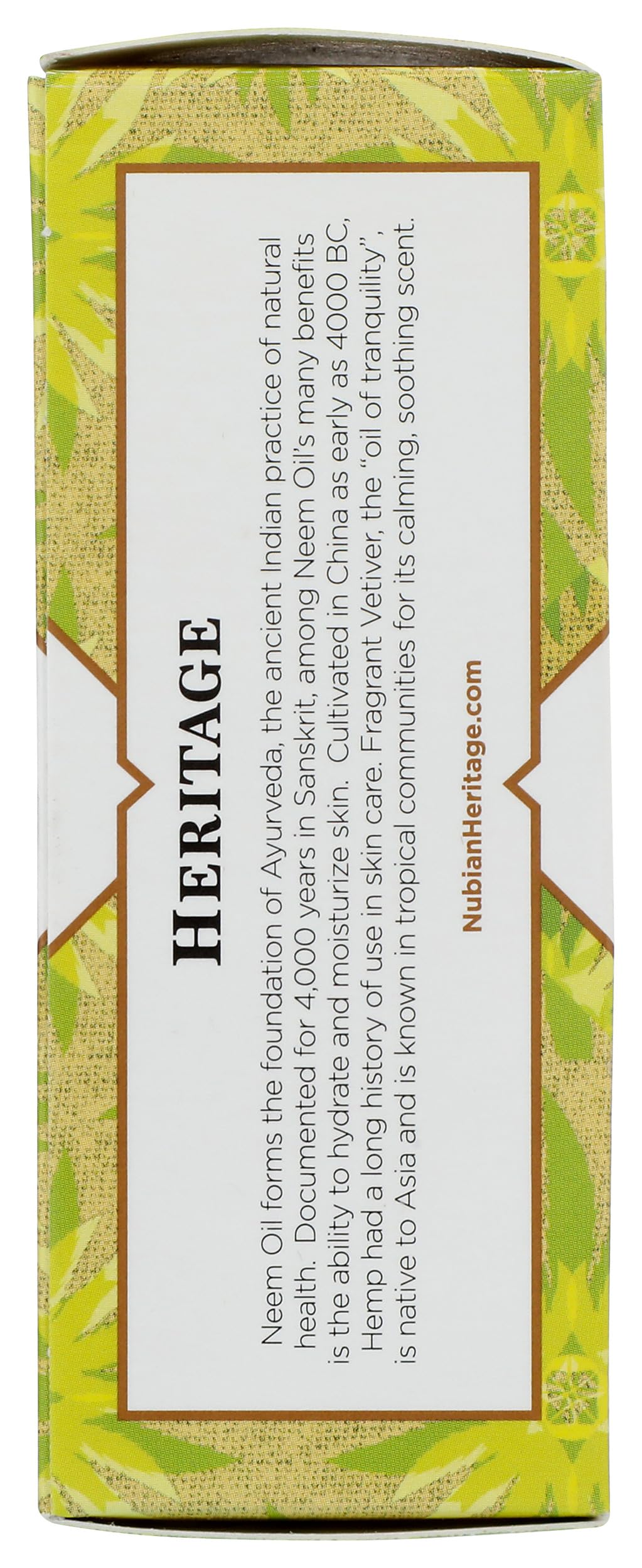 Nubian Heritage Soap Bar, Indian Hemp, 5 Ounce thumbnail 5