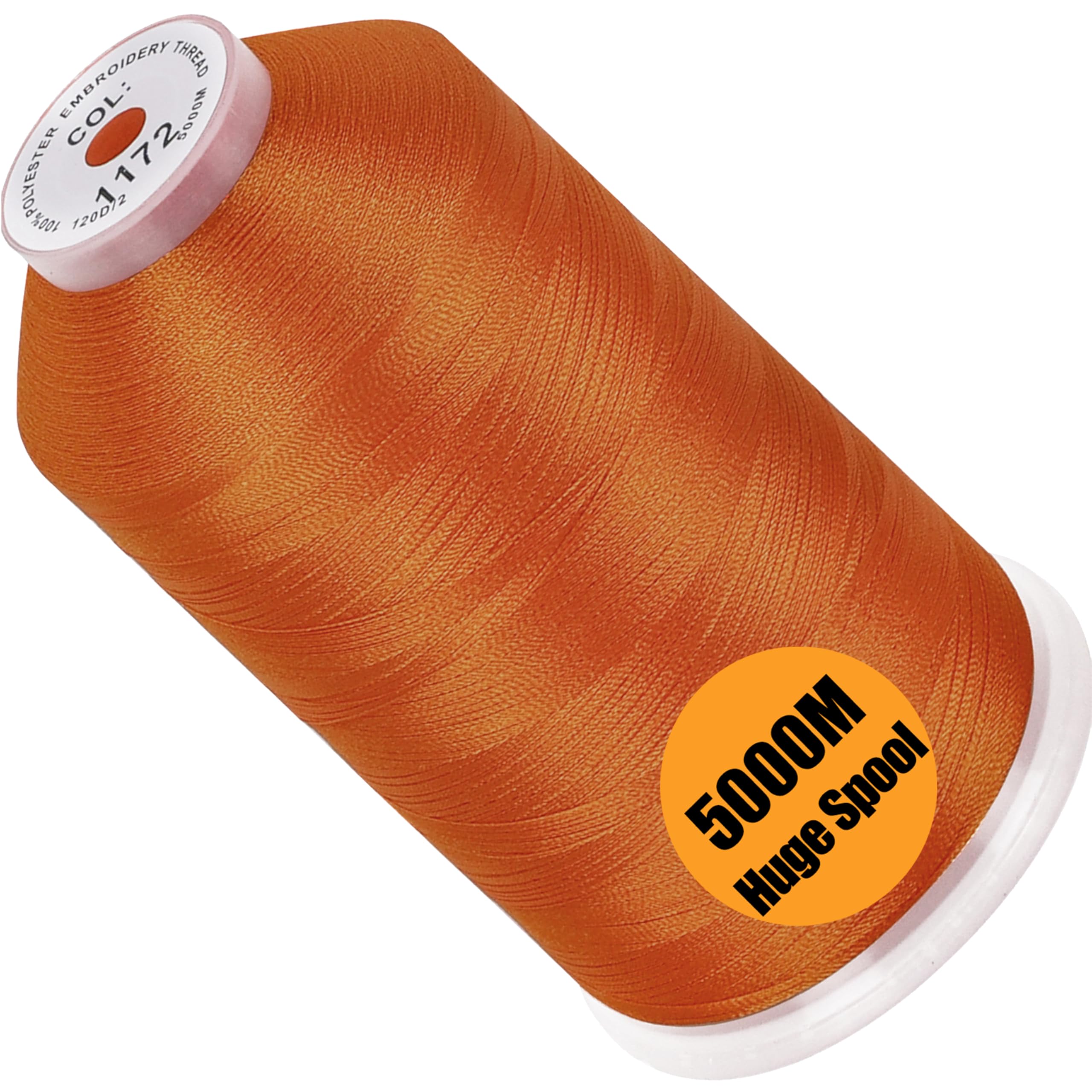 Amazon.com: New brothread - Single Huge Spool 5000M Each Polyester