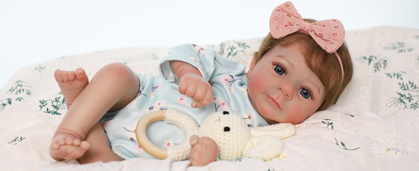 【リボーンドール】 FELÍCIA Amazon.com: SCOM Lifelike Reborn Baby Dolls Girl - Felicia