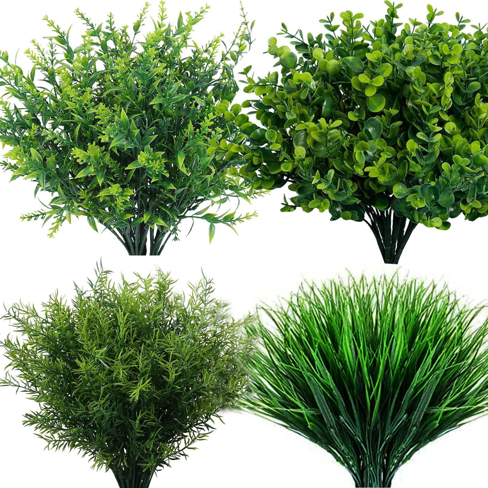 Plantes artificielles d'extérieur résistantes aux UV 18x