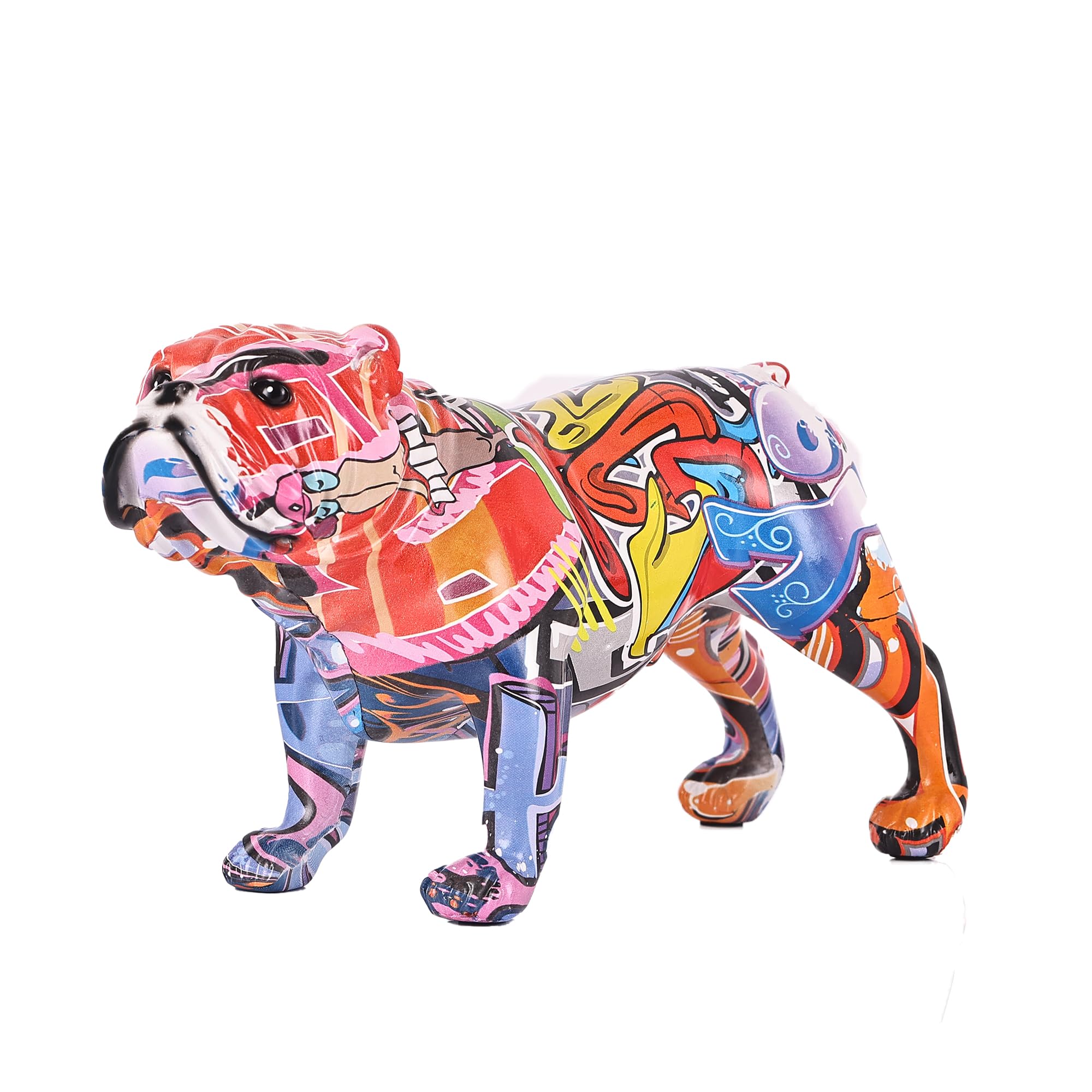 suruim Französische Bulldogge Statuen Deko Englische Bulldog
