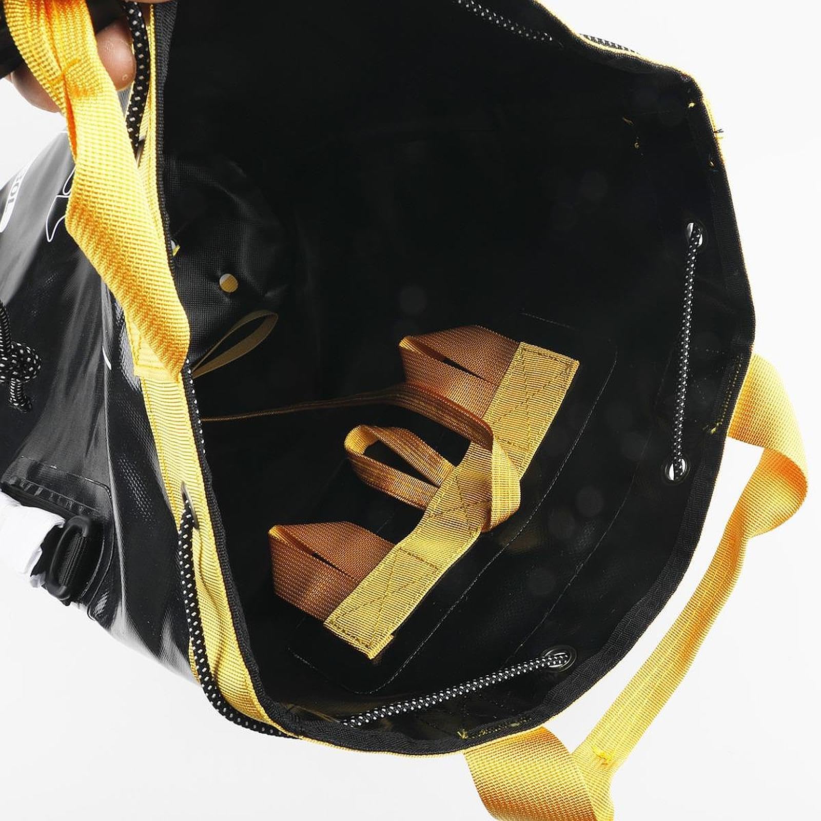 Baoblaze Mochila Tipo Cubo para Cuerda de Escalada, Bolsa Profesional para Arboristas