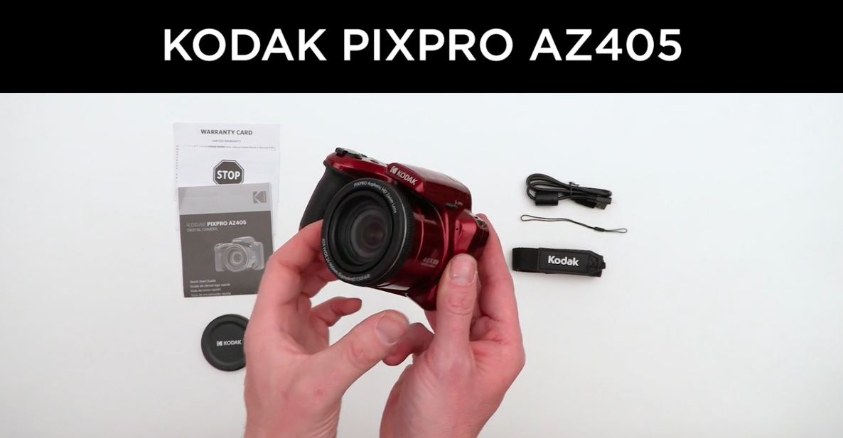 Amazon.com : KODAK PIXPRO AZ405-BK 20MP Digital Camera 40X