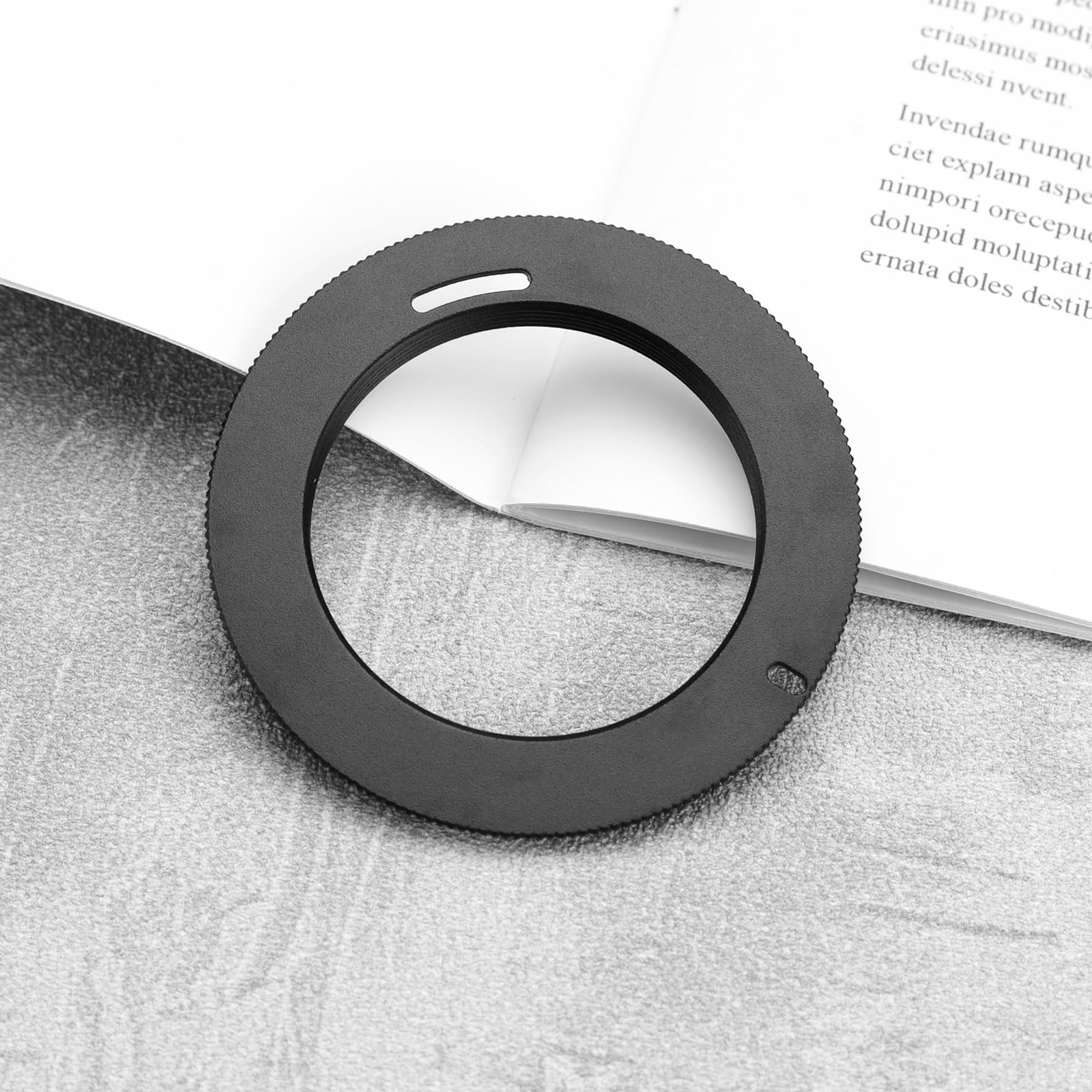 The Lord of the Tools 2pcs Adaptateurs de Monture d'objectif en Alliage d'aluminium pour Objectif M42 Compatible avec PENTAX K-5 K-3 Diamètre Extérieur 60 mm Diamètre Intérieur 41,1mm