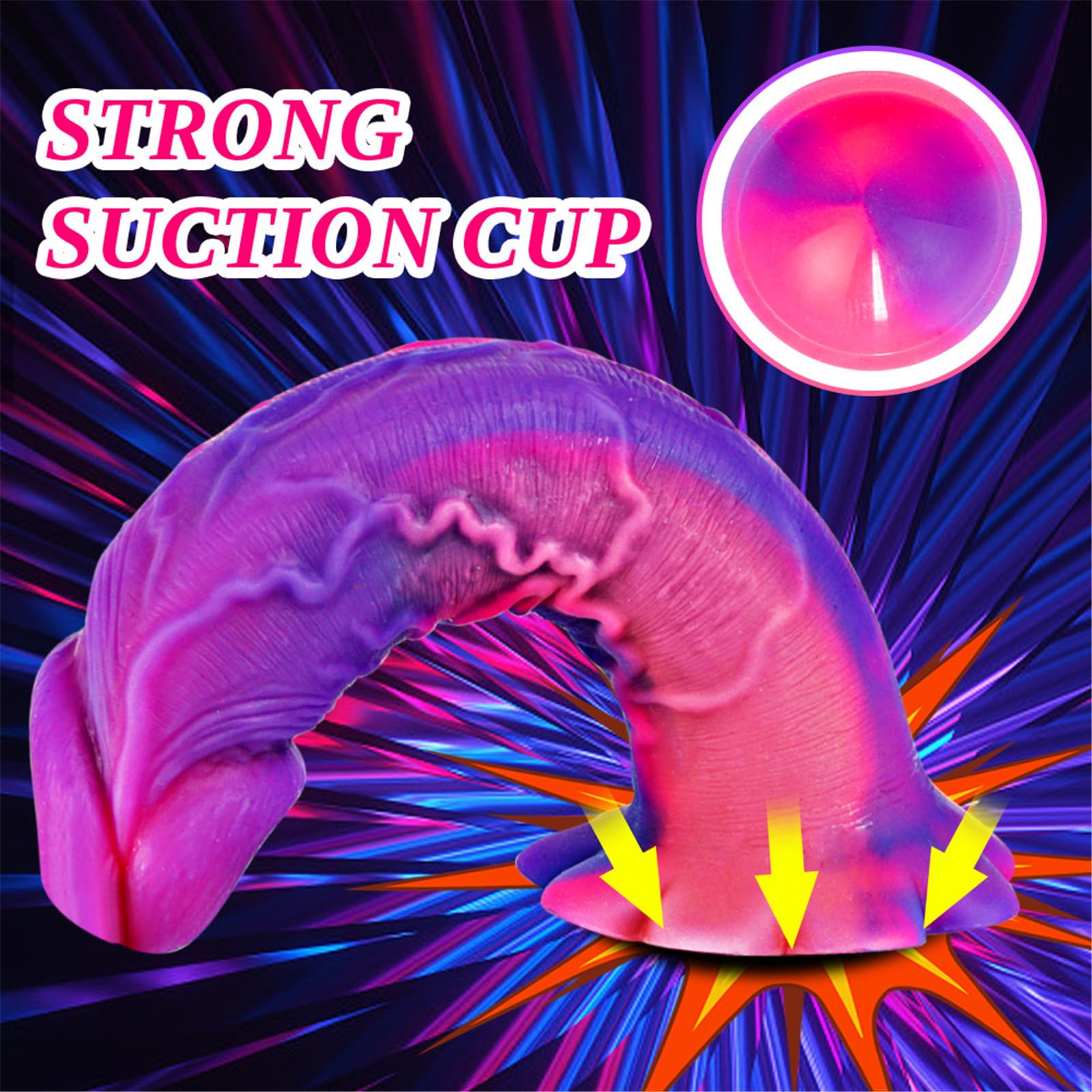 Juego de 3 godes realistas de silicona con ventosa (18 cm, 21 cm,23 cm)Set de entrenamiento de tapones anales de gran tamaño sin bola,adecuado para placer anal y vaginal,para principiantes a avanzados