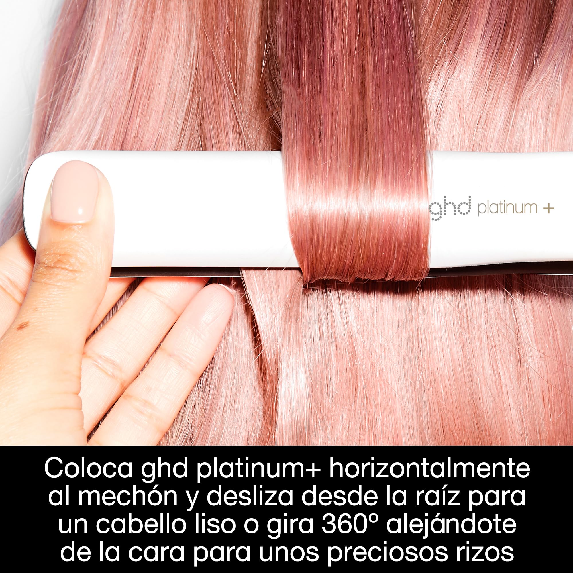 ghd Platinum+ - Plancha de Pelo Profesional Inteligente, Cabello Más fuerte, Más Brillo y Protección del Color - Para todo Tipo de Cabello - (Enchufe Europeo) — view 4
