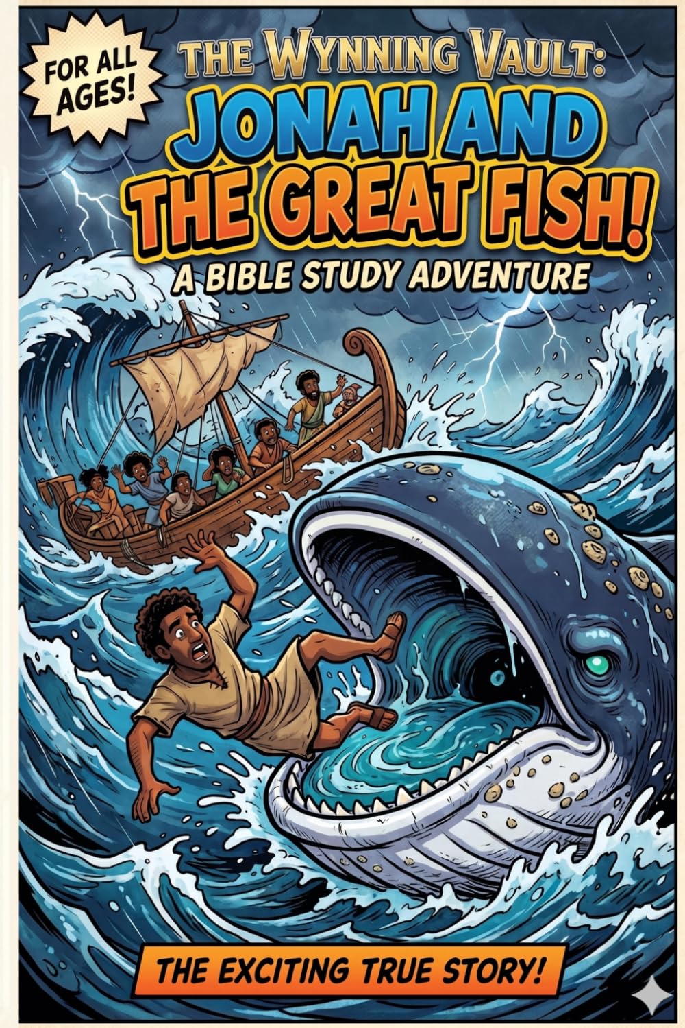 The Wynning Vault: Jonah and the Great Fish (The Wynning Vault: Bible Study Comic Books)