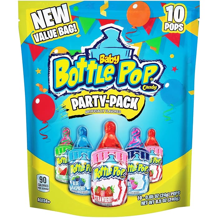 Buy Baby Bottle Pop Back to School Bulk Variety Party Pack 10 Count Individually Wrapped